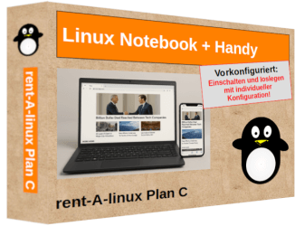 Box 3: Notebook mit Linux und Handy ausleihen - individuell vorkonfiguriert